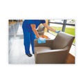 Office Jansan | Rubbermaid Commercial 1820579 12 in. x 12 in. Microfiber Cleaning Cloths - Blue (24/Pack) image number 5