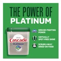 Dish Soaps | Cascade 80797184 Platinum ActionPacs, Fresh Scent 14 oz Pack, 4 Packs/Carton image number 9
