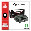 Ink & Toner | Innovera IVR7553X Remanufactured 7000 Page-Yield Ink Cartridge for 53X (Q7553X) - Black image number 1