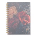 Calendars & Planners | AT-A-GLANCE 1768200 8.5 in. x 5.5 in. 12-Month (Jan-Dec 2026) Midnight Garden Weekly/Monthly Planner - Black/Pink/Green Cover image number 4