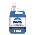 Cleaning & Janitorial Supplies | Dawn Professional 80763059 1 gal. Manual Pot and Pan Dish Detergent with Pump - Original Scent (2/Carton) image number 2