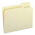 Office Jansan | Smead 10333 Interior File Folders with 1/3-Cut Right Tabs - Letter, Manila (100/Box) image number 0