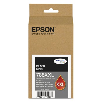 Epson DURABrite Ultra XL PRO (788XXL) High-Yield Ink - Black