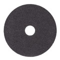 Cleaning & Janitorial Accessories | Boardwalk BWK4019HIP High Performance 19 in. Stripping Floor Pads - Grayish Black (5/Carton) image number 0