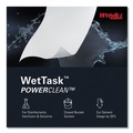 Paper Towels and Napkins | WypAll 06006 9 in. x 15 in. Power Clean Wipers for WetTask Customizable Wet Wiping System - White (275/Roll, 2 Rolls/Carton) image number 9