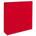 Office Jansan | Avery 79583 Heavy-Duty 11 in. x 8.5 in. 3 in. Capacity 3 Locking One Touch EZD Rings Non-View Binder with DuraHinge - Red image number 2