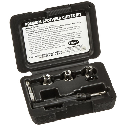Welding Accessories | Blair Equipment 11096 3/8 in. Premium Spotweld Cutter Kit with Skip-Proof Pilot image number 0