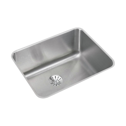 Kitchen Sinks | Elkay ELUH211510PD Lustertone 23-1/2 in. x 18-1/4 in. x 10 in., Single Bowl Undermount Sink with Perfect Drain (Stainless Steel) image number 0