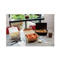 Food Trays, Containers, and Lids | Pactiv Corp. NOB03W 66 oz 6.5 x 4.5 x 3.25 EarthChoice OneBox Paper Box - White (160/Carton) image number 4