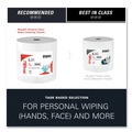 Toilet Paper | WypAll 05841 875/Roll L30 Wipers Jumbo Roll - White image number 10