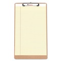  | Universal UNV05563 1/2 in. Clip Capacity Hardboard Clipboard for 8.5 in. x 14 in. Sheets - Brown (6/Pack) image number 2