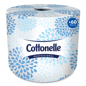 Cottonelle 2-Ply Septic Safe Bathroom Tissue for Business - White (60/Carton)