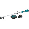 Lawn Mowers | Factory Reconditioned Makita XUX02SM1X1-R 18V LXT Brushless Lithium-Ion Cordless Couple Shaft Power Head with 13 in. String Trimmer Attachment Kit (4 Ah) image number 0