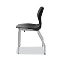 Office Desks & Workstations | HON HSS4L-18B.E.ON.PLAT 20 in. x 26 in. x 23 in. to 33 in. SmartLink Rectangle Student Desk with SmartLink Four-Leg Onyx Chair Bundle (2 Desks/Carton, 4 Chairs/Carton) image number 9