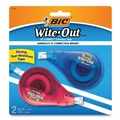 Customer Appreciation Sale - Save up to $60 off | BIC WOTAPP21 Wite-Out Ez Correct Correction Tape, Non-Refillable, 1/6-in X 472-in (2/Pack) image number 0