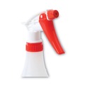 Cleaners & Chemicals | Boardwalk BWK03010 HDPE 32 oz. Trigger Spray Bottles - Clear/Red (3/Pack) image number 3