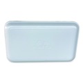 Food Trays, Containers, and Lids | GEN 16SWH 11.63 in. x 7.25 in. x 0.54 in. #16S Meat Trays - White (250/Carton) image number 3