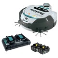 Robotic Vacuums | Makita DRC300PT 18V X2 LXT Brushless Cordless Smart Robotic HEPA Filter Vacuum Kit with 2 Batteries (5 Ah) image number 0