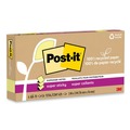 Sticky Notes & Post it | Post-it Notes Super Sticky R330R-6SSCY 3 in. x 3 in. 100 Percent Recycled Paper Super Sticky Notes - Canary Yellow (6-Pads/Pack) image number 1