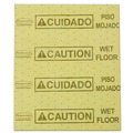 Safety Equipment | Rubbermaid Commercial FG425200YEL 16.5 in. x 20 in. 16 oz. Caution Wet Floor Over-the-Spill Pad (22 Sheets/Pack) image number 2