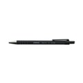 Office Jansan | Universal UNV15520 0.7 mm Fine Retractable Ballpoint Pen - Black (1 Dozen) image number 2