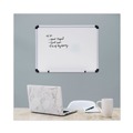  | Universal UNV43722 24 in. x 18 in. Modern Melamine Dry Erase Board - White Surface, Aluminum Frame image number 5