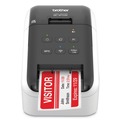 Bulk Savings Pricing 2 | Brother QL810W QL-810W 5 in. x 9.38 in. x 6 110 in. Labels/min Print Speed Ultra-Fast Label Printer with Wireless Networking image number 2
