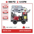 Pressure Washers | Simpson 65106 Big Brute 4000 PSI 4.0 GPM Hot Water Pressure Washer Powered by HONDA image number 9