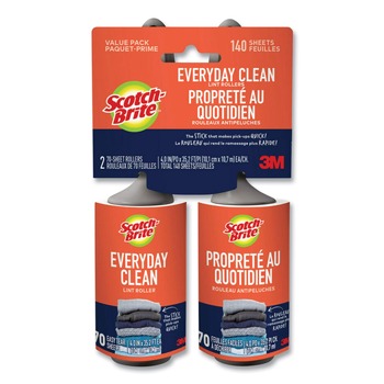 Scotch-Brite Everyday Clean Lint Roller (2/Pack)