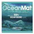 Cleaning & Janitorial Supplies | Deflecto CM1K142OCB 36 in. x 48 in. OceanMat Carpet Chair Mat - Clear image number 5