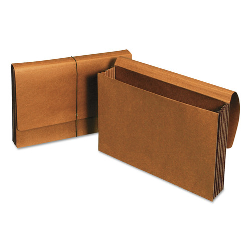 Customer Appreciation Sale - Save up to $60 off | Universal UNV13080 1 Section 5.25 in. Extra Wide Expanding Wallet With Elastic Cord - Legal Size, Redrope image number 0
