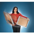 Office Jansan | Bankers Box 07242 12.75 in. x 16.5 in. x 10.38 in. R-KIVE Heavy-Duty Letter/Legal Storage Boxes - White/Red (12/Carton) image number 2