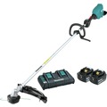 String Trimmers | Factory Reconditioned Makita XRU17PT-R 18V X2 (36V) LXT Brushless Lithium-Ion Cordless String Trimmer Kit with 2 Batteries (5 Ah) image number 0