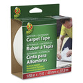 Tapes & Adhesives | Duck 286372 1.88 in. x 75 ft. 3 in. Core Carpet Tape - White (1-Roll) image number 0