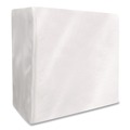 Cleaning & Janitorial Supplies | Boardwalk BWK1616NAPW 1-Ply 16 in. x 16 in. Dinner Napkins - White (250/Pack, 12 Packs/Carton) image number 1