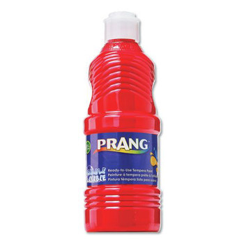 Prang 16 oz. Dispenser-Cap Bottle Washable Paint - 12 Assorted Colors (12/Set)