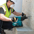 Rotary Hammers | Makita XRH05PT 18V X2 (36V) LXT Lithium-Ion 1 in. Cordless Rotary Hammer Kit with 2 Batteries (5 Ah) image number 3