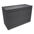 Office & Office Supplies | HON H792.L.S Brigade 700 Series Two-Drawer 42 in. x 18 in. x 28 in. Lateral File Cabinet - Charcoal image number 2