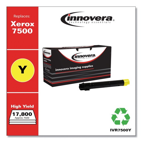 Remanufactured Yellow High-Yield Toner, Replacement for 106R01438, 17,800 Page-Yield Remanufactured Yellow High-Yield Toner, Replacement for 106R01438, 17,800 Page-Yield