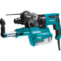 Rotary Hammers | Makita HR2651 7 Amp 1 in. Pistol-Grip Rotary Hammer with HEPA Extractor image number 0