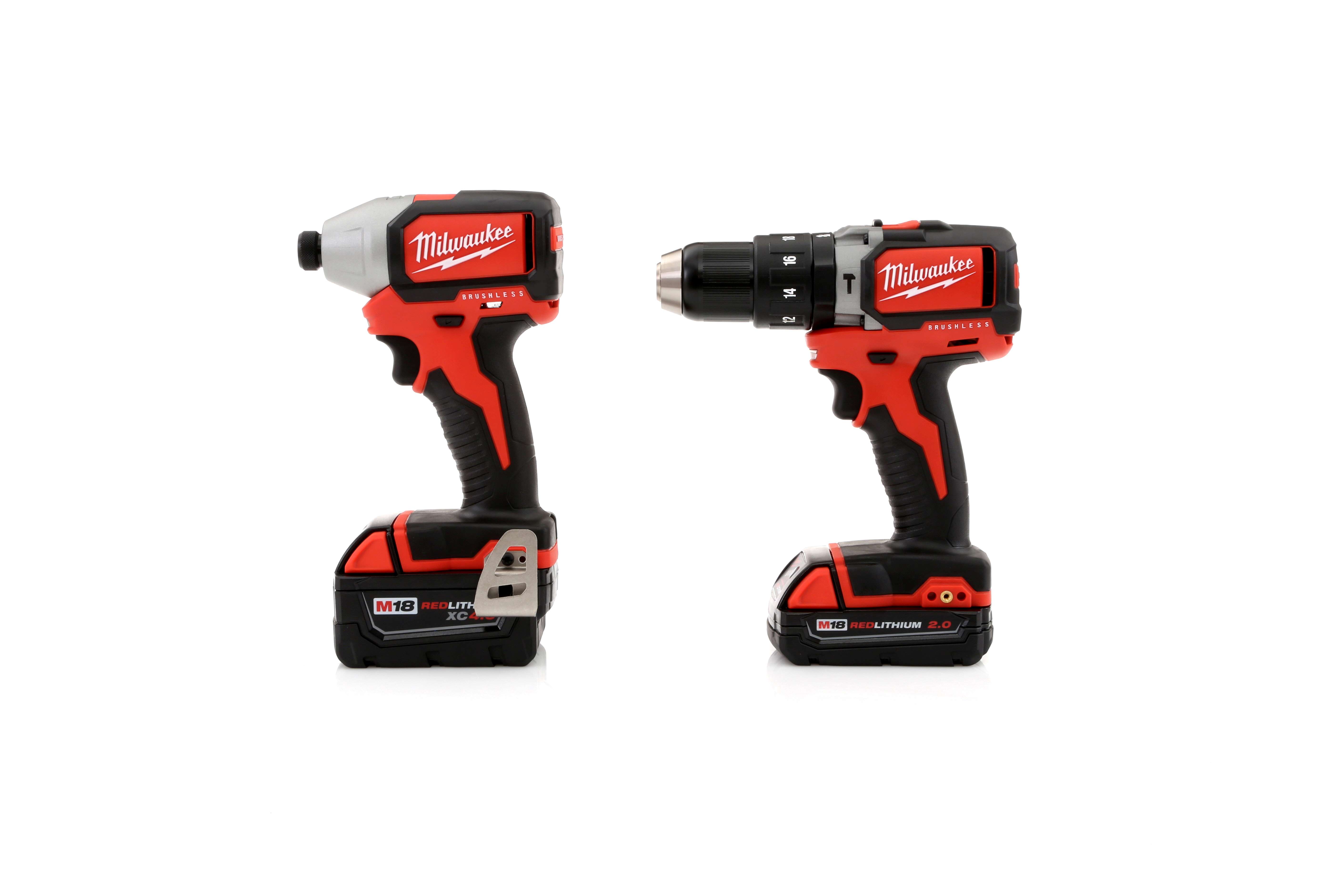 Milwaukee 2799 22cx M18 Li Ion Compact Brushless Hammer Drill And