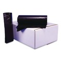Trash Bags | GEN RM4046H Low Density Can Liners, 45 gal, 1.1 mil, 40-in x 46-in, Black, Interleaved Roll, 20 Bags/Roll, 5 Rolls/Carton image number 4