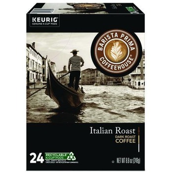 Barista Prima Coffeehouse K-Cups Coffee Pack - Italian Roast (24/Box)