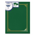 Office & Office Supplies | Geographics 47399 12.5 in. x 9.75 in. Certificate/Document Cover - Green (6/Pack) image number 1