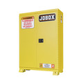 Safety Cabinets | JOBOX 1-856990 45 Gallon Heavy-Duty Safety Cabinet (Yellow) image number 0