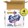 Cleaning & Janitorial Supplies | Scott 10183 1-Ply Septic Safe Bathroom Tissue - White (12/Carton) image number 4