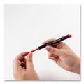Pens | Tombow 51537 4.4 millimeter Wax-Based Marking Pencil - Red Wax/Navy Blue Barrel (10/Box) image number 5