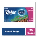 Food Service | Ziploc 315892 6.5 in. x 3.25 in. Seal Top Snack Bags - Clear (1080/Carton) image number 6