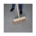 Brooms | Boardwalk BWK71160 6.25 in. Palmyra Fiber Bristles 16 in. Brush Street Broom Head - Brown image number 4