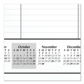  | AT-A-GLANCE SK2416-00-26 16-Month: Sep 2025 to Dec 2026 21.75 in. x 17 in. Academic Year Ruled Desk Pad - White Sheets, Black Binding/Black Corners image number 3